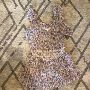loveshackfancy stanley mini dress size m